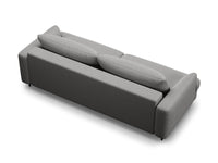 Sofa med sengefunksjon og boks Naomi – stoff / ...