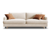 Sofa med sengefunksjon og boks Naomi – stoff / ...