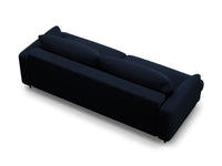 Sofa med sengefunksjon og boks Naomi – stoff / ...