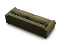 Sofa med sengefunksjon og boks Naomi – stoff / ...
