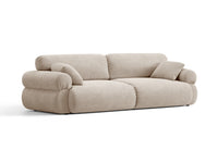 Sofa Ophelia – fløyel / 257 × 100 cm