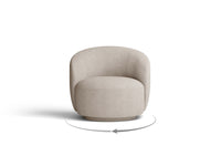 Lenestol Letizia med dreiefunksjon – 86 × 83 cm
