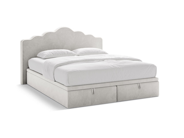 Boxspring-sengesett Dream: sengegavl + boxspring/madrass + madrasstopper