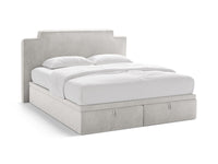 Boxspringseng-sett Princess – sengegavl + boxspring/madrass + madrasstopper