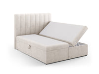 Boxspringseng Kelp: sengegavl + boxspring/madrass + madrassopplegg