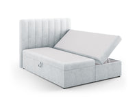 Boxspringseng Kelp: sengegavl + boxspring/madrass + madrassopplegg