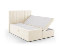 Boxspringseng Kelp: sengegavl + boxspring/madrass + madrassopplegg