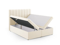 Boxspringseng Kelp: sengegavl + boxspring/madrass + madrassopplegg