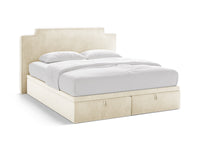 Boxspringseng-sett Princess – sengegavl + boxspring/madrass + madrasstopper