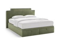 Boxspringseng-sett Princess – sengegavl + boxspring/madrass + madrasstopper