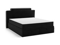Boxspringseng-sett Princess – sengegavl + boxspring/madrass + madrasstopper