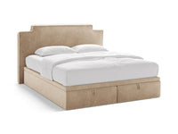 Boxspringseng-sett Princess – sengegavl + boxspring/madrass + madrasstopper