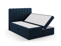 Boxspringseng Kelp: sengegavl + boxspring/madrass + madrassopplegg