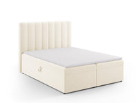 Boxspringseng Kelp: sengegavl + boxspring/madrass + madrassopplegg