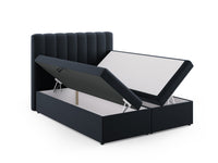 Boxspringseng Kelp: sengegavl + boxspring/madrass + madrassopplegg