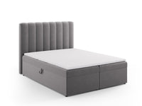 Boxspringseng Kelp: sengegavl + boxspring/madrass + madrassopplegg