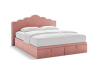 Boxspring-sengesett Dream: sengegavl + boxspring/madrass + madrasstopper
