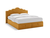 Boxspring-sengesett Dream: sengegavl + boxspring/madrass + madrasstopper