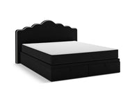 Boxspring-sengesett Dream: sengegavl + boxspring/madrass + madrasstopper