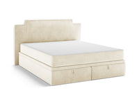 Boxspringseng-sett Princess – sengegavl + boxspring/madrass + madrasstopper