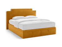 Boxspringseng-sett Princess – sengegavl + boxspring/madrass + madrasstopper