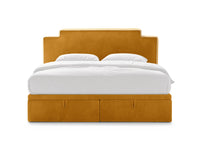 Boxspringseng-sett Princess – sengegavl + boxspring/madrass + madrasstopper
