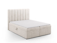Boxspringseng Kelp: sengegavl + boxspring/madrass + madrassopplegg