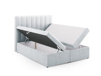 Boxspringseng Kelp: sengegavl + boxspring/madrass + madrassopplegg