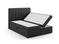 Boxspringseng Kelp: sengegavl + boxspring/madrass + madrassopplegg