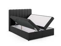 Boxspringseng Kelp: sengegavl + boxspring/madrass + madrassopplegg