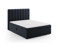 Boxspringseng Kelp: sengegavl + boxspring/madrass + madrassopplegg