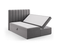 Boxspringseng Kelp: sengegavl + boxspring/madrass + madrassopplegg