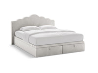 Boxspring-sengesett Dream: sengegavl + boxspring/madrass + madrasstopper
