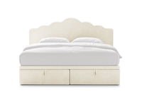 Boxspring-sengesett Dream: sengegavl + boxspring/madrass + madrasstopper