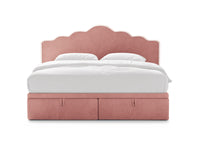 Boxspring-sengesett Dream: sengegavl + boxspring/madrass + madrasstopper