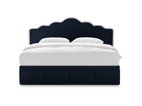 Boxspring-sengesett Dream: sengegavl + boxspring/madrass + madrasstopper