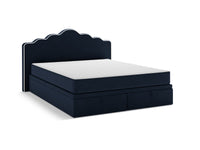 Boxspring-sengesett Dream: sengegavl + boxspring/madrass + madrasstopper