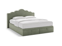 Boxspring-sengesett Dream: sengegavl + boxspring/madrass + madrasstopper