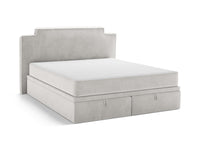 Boxspringseng-sett Princess – sengegavl + boxspring/madrass + madrasstopper