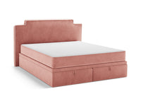 Boxspringseng-sett Princess – sengegavl + boxspring/madrass + madrasstopper
