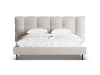Sengeramme Eric med sengegavl og oppbevaring – 230 × 220 cm