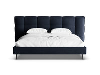 Sengeramme Eric med sengegavl og oppbevaring – 230 × 220 cm