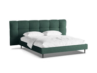 Sengeramme Eric med sengegavl og oppbevaring – 230 × 220 cm