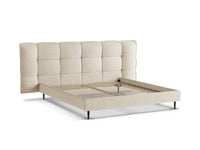 Sengeramme Eric med sengegavl og oppbevaring – 230 × 220 cm