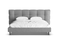 Sengeramme Eric med sengegavl og oppbevaring – 230 × 220 cm