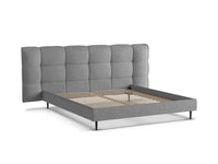 Sengeramme Eric med sengegavl og oppbevaring – 230 × 220 cm