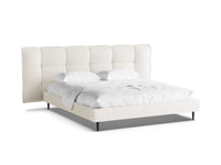 Sengeramme Eric med sengegavl og oppbevaring – 230 × 220 cm