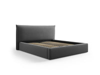 Oppbevaringsseng Kaelle med sengegavl – 180 × 223 cm