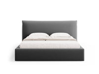 Oppbevaringsseng Kaelle med sengegavl – 180 × 223 cm