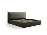 Oppbevaringsseng Kaelle med sengegavl – 180 × 223 cm